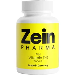 Zein PHARMA Alge Vitamin D3 7000 I.E. 60 St Kapseln