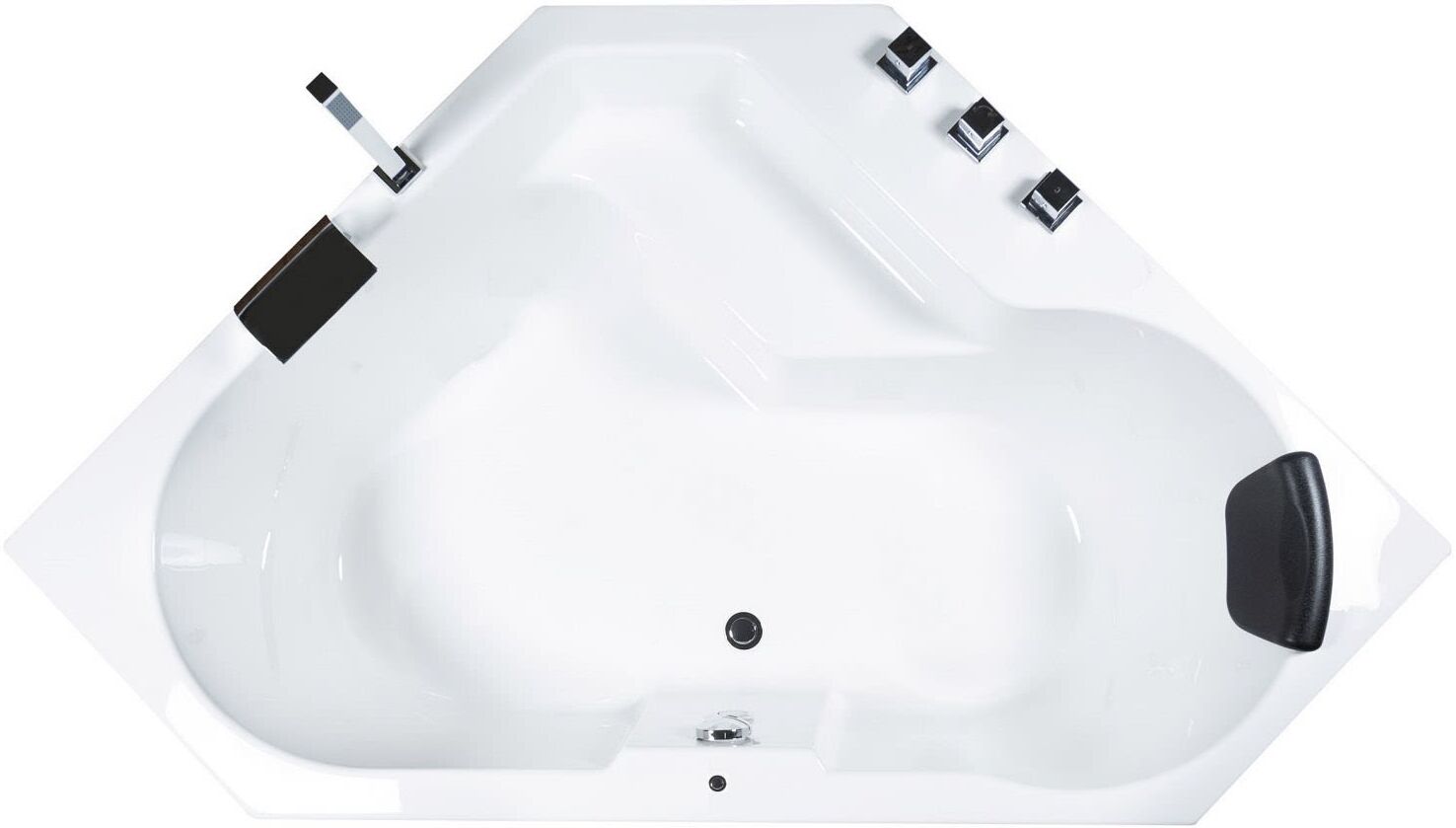 Caribia Samoa bathtub 145 x 145 cm, without apron 80937