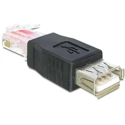 DELOCK Adapter USB Buchse > Rj45 Stecker