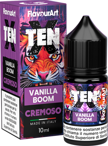 Flavourart Vanilla Boom Tenx Aroma Mini Shot 10ml Vaniglia