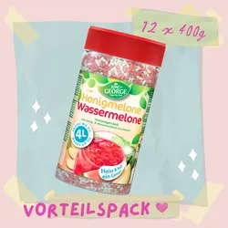 KING GEORGE Honigmelone-Wassermelone 12 x 400g