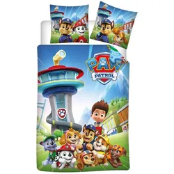 Procos, Kinderbettwäsche, Paw Patrol Teamwork Bettbezug 140×200cm, 65× (200 x 140 cm, 65 x 65 cm)