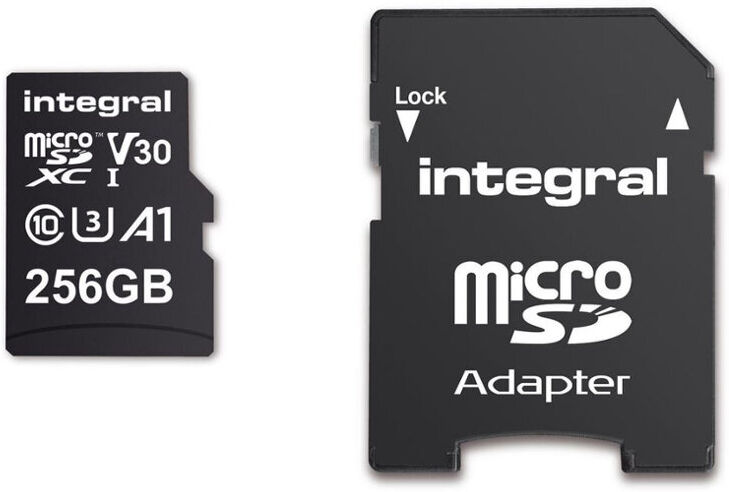 MEMÓRIA MICRO-SD INTEGRAL 256GB 100MB