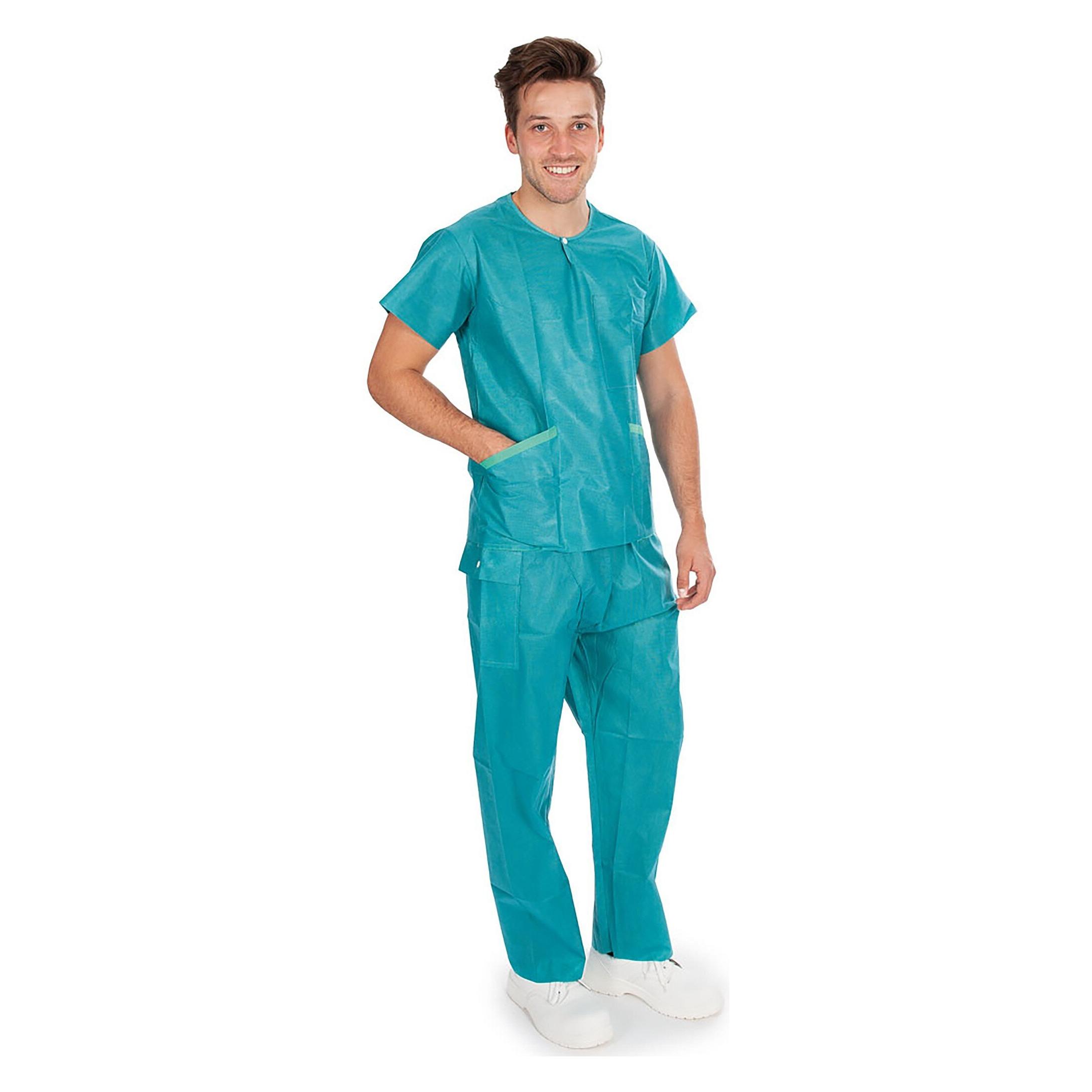 franz mensch Hygostar Set SMS, Shirt & Hose, grün, XXL, 140 cm (XXL) (279357)
