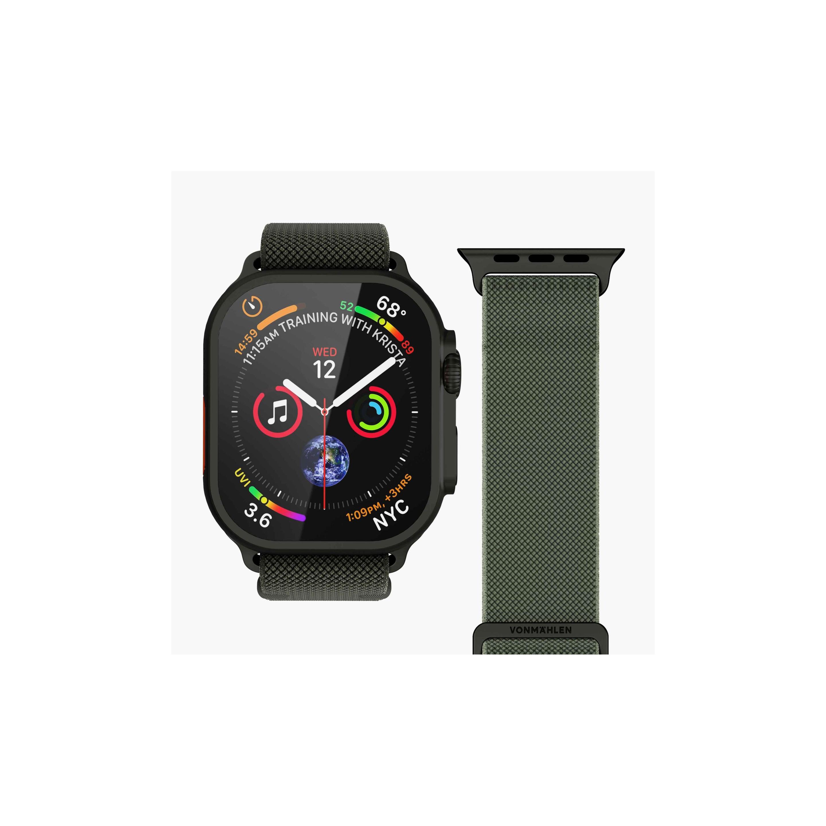 Vonmählen Classic Nylon Loop - 40|41|42mm - One Size (Nylon) (AWS00187)