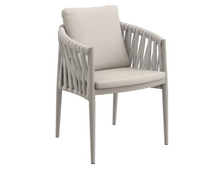 OUTLIV. Lena Gartensessel, 63x62x77cm, mit Rückenlehne, Beige