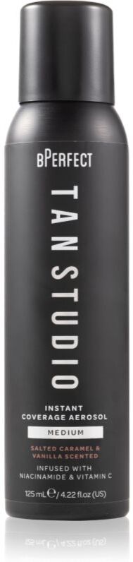 BPerfect Tan Studio Instant Aerosol Tan self-tanning spray shade Medium 125 ml