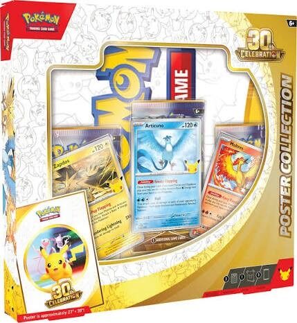 The Pokémon Company Pokémon TCG 30th Anniversary Celebration-Poster Collection (Diversen) Nieuw