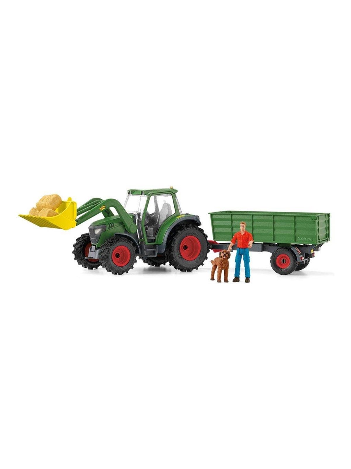 Schleich Traktor mit Anhänger