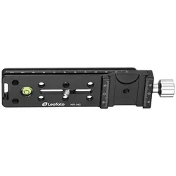Leofoto Schnellkupplung NR-140 (Stativ Schnellwechselplatte), Stativ Zubehör, Schwarz
