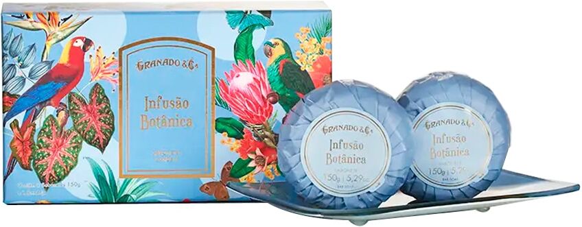GRANADO Estuche de regalo Jabones Infusão Botanica .