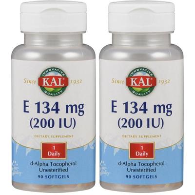 Vitamin E 200 I.e. KAL Weichkapseln 2x 2x90 St