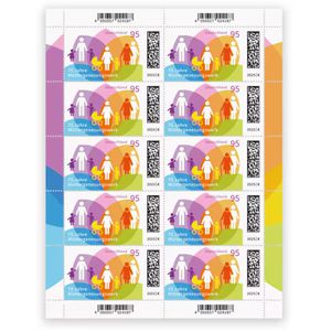 DeutschePost Briefmarken Set, 10 Stück à 95cent, Genesungswerk, Standardbrief/Postkarte,nassklebend