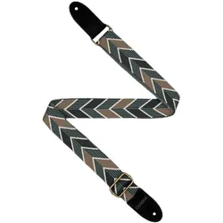 Cascha CGS-JW2 Jacquard-Paisley-Gitarrenriemen – längenverstellbar – 5 cm breit, Gitarre Zubehör, Mehrfarbig