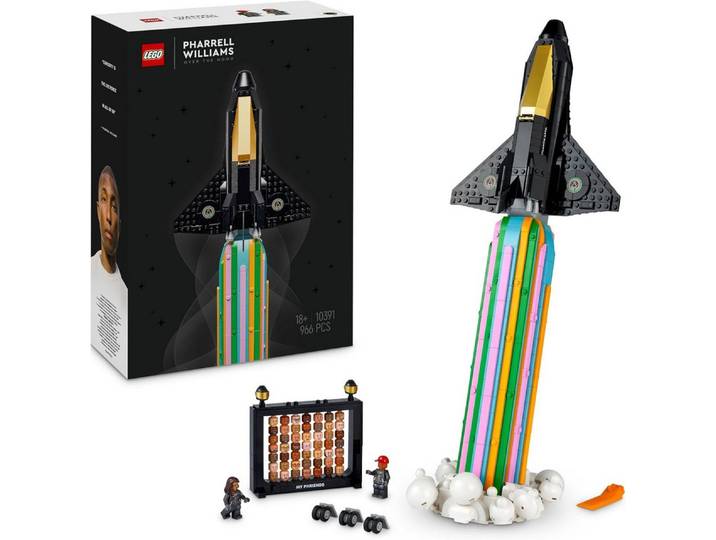LEGO® Icons - Über dem Mond / Over the Moon mit Pharrell Williams (10391) Konstruktions-Spielset, (966 St)