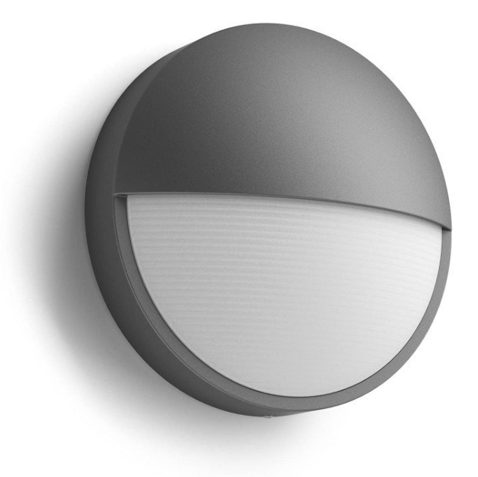 Philips Capricorn Design LED Wandlamp voor in de tuin in zwart of grijs