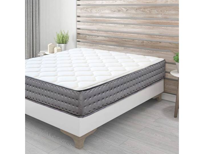 Matelas réversible Queen Size SONIA en mousse 3D avec face été/ hiver indépendance du couchage