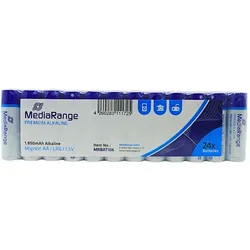 24x MediaRange Mignon AA 1,5V Batterien Premium Alkaline LR6