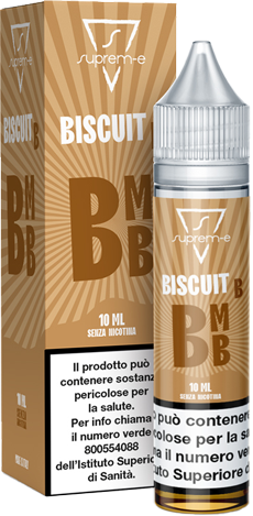 Suprem-e Biscuit Bomb Liquido Mini Shot Mix 10ml Biscotto Lotus Cannella