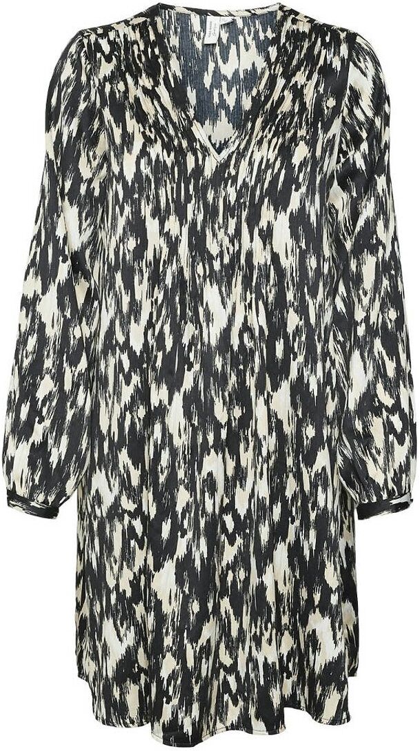 VERO MODA Robe courte imprimée, col V