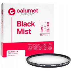 Calumet Filtr Filtr Black Mist 1/4 SMC 77 mm Ultra Slim 28 Layers (77 mm), Objektivfilter, Schwarz