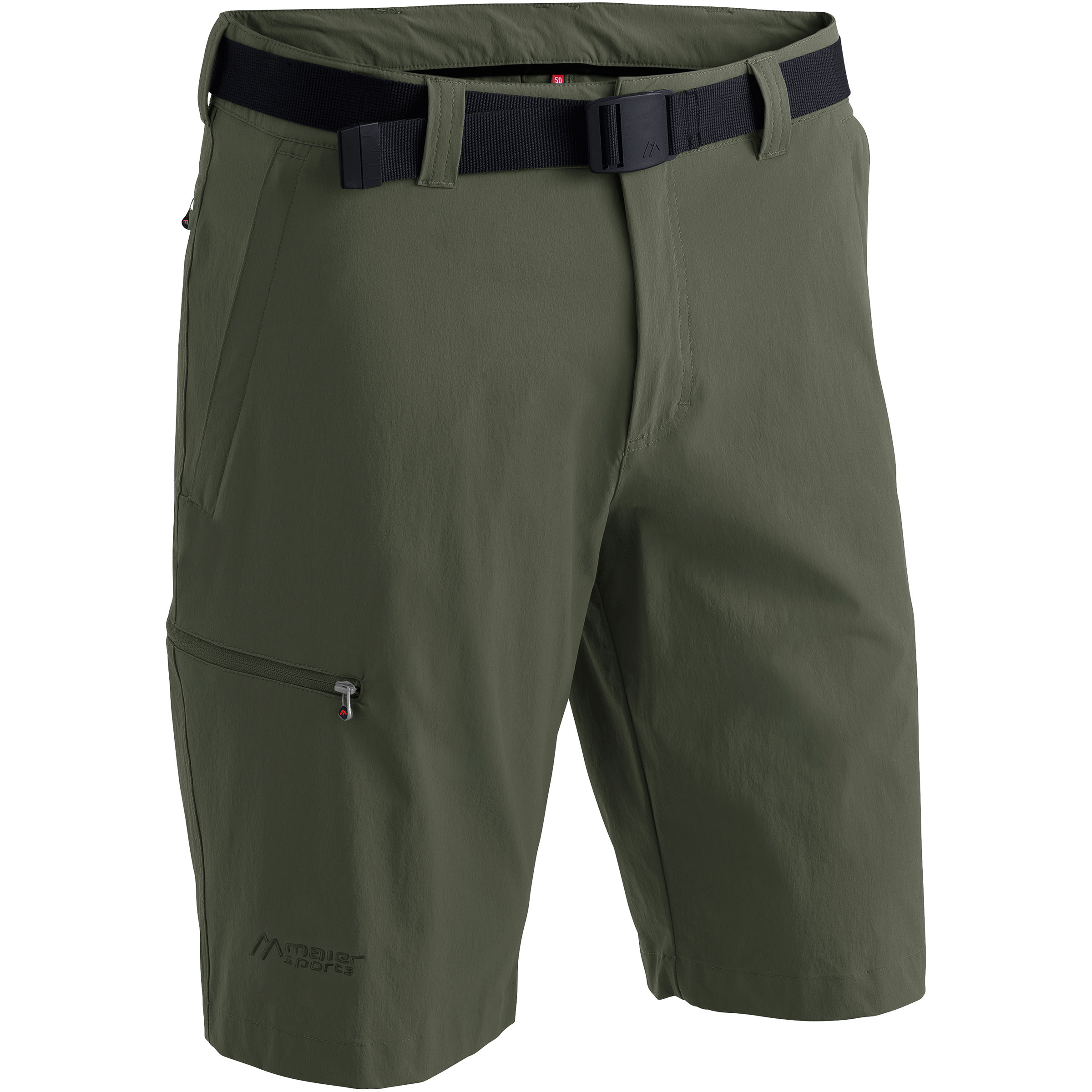 Maier Sports Huang Herren Kurze Hosen gruen Größe 6XL Camping Winddicht Wasserabweisend