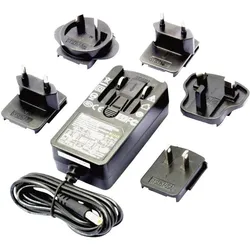 Dehner Elektronik Steckernetzteil, Festspannung SYS 1541-2412-W2E 12 V/DC 2 A, Universalladegerät