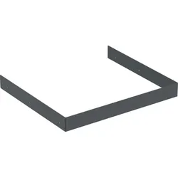 Geberit Abstand-Reling, Schwarz, Acanto Handwaschbecken- Unterschrank 45 zu Art.-Nr.: 500.608.16.1,  243794161
