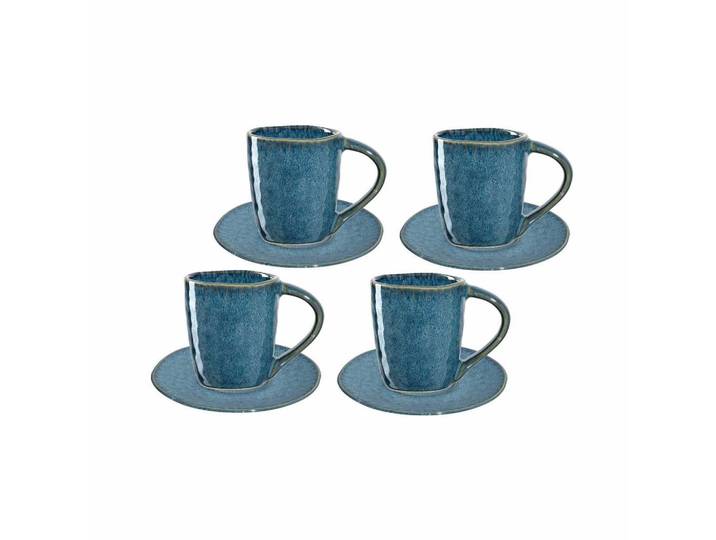 Leonardo Living Espressotassen Matera Blau 8-tlg., Keramik, Geschirr, Tassen, Espressotassen
