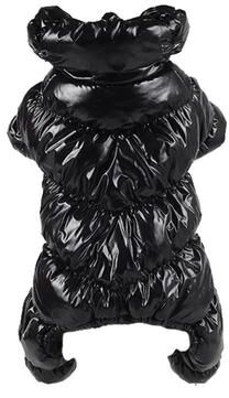 Uplifted Finds Winter Warm Sphynx Cat Jumpsuit Overalls black s