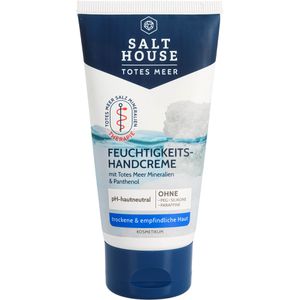 Salthouse Handcreme Totes Meer Feuchtigkeit, Mineralien & Panthenol, trockene & empfindliche Haut, 75 ml