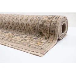 THEKO Teppich Nahili Mir beige 67 x 225 cm