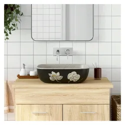 vidaXL, Waschbecken, Jamenetta (480 mm, 375 mm)
