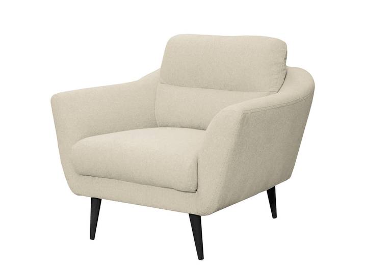 Livetastic Sessel Tromso, Creme, Holz, Buche, 92x87x88 cm, Made in EU, Wohnzimmer, Sessel, Sonstige Sessel
