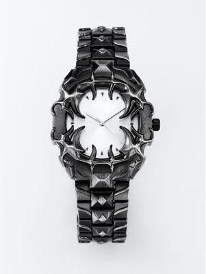 Fashion Sheath Denvosi Gothic Claw Detachable Quartz Watch Punk Street Style Accessory black White
