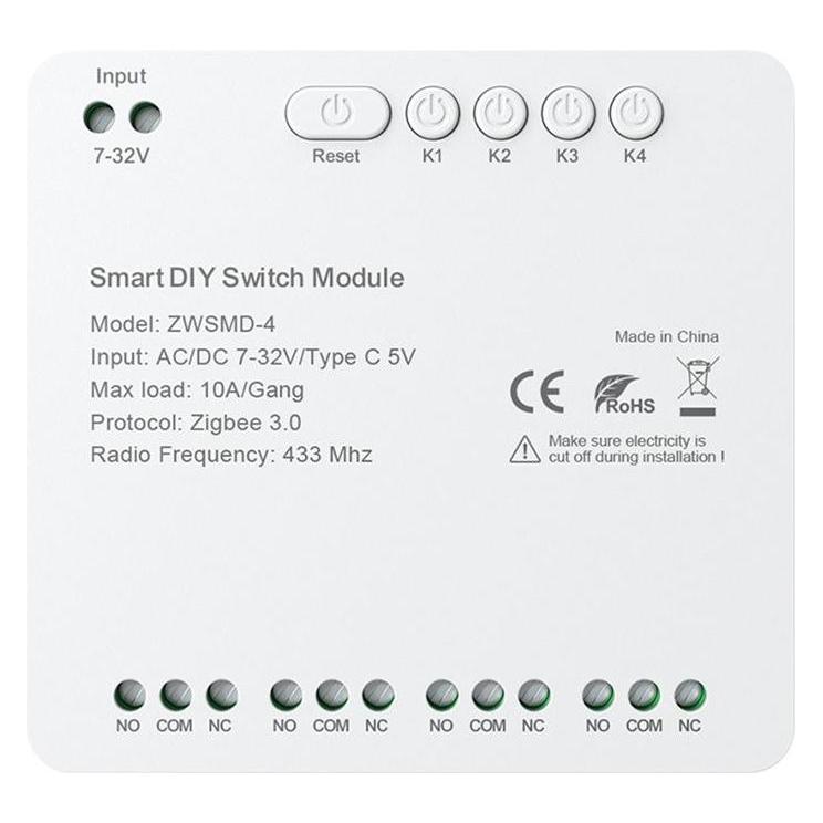 Avatto ZWSMMD-4-32V (Schaltaktor) (ZWSMD-4-32V)