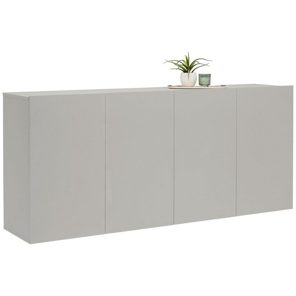 Hom`in Sideboard , Kaschmir , Holzwerkstoff , 6 Fächer , 180x80x42 cm , Typenauswahl, hängend , Kleinmöbel, Kommoden, Sideboards