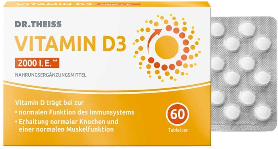 Dr. Theiss Vitamin D3 Tabletten 2000 I.E.