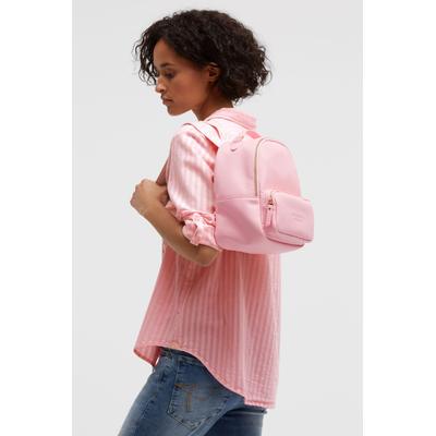 Cityrucksack SOCCX, french rose, Lederimitat, Rucksäcke Cityrucksack