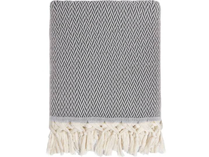 Plaid laine noir 160x250