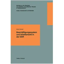Beschäftigungssystem und Arbeitsmarkt in der DDR, Fachbücher