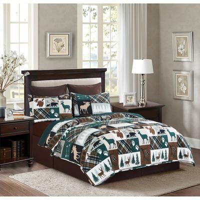 C&F Home Fletcher Forest King Quilt Set