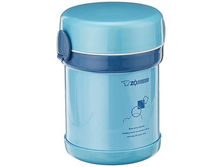 Zojirushi SL-MEE07AB Ms.Bento Brotdose, Edelstahl, Aqua Blue