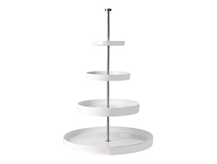 ASA 92153/146 Grande Keramik Etagere 4 stufig 58,5 x 41 x 28 x 20 x14,5 cm, Weiß