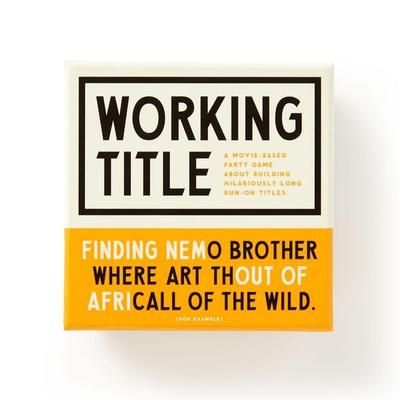Working Title Game, von Brass Monkey, Abrams & Chronicle, 978-0-7353-8421-7
