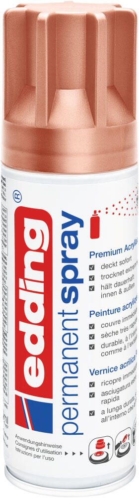 edding Acrylspray Sprühfarbe edles Kupfer 4-5200932
