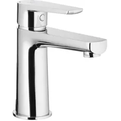 KFA, Duscharmatur + Badewannenarmatur, Bateria umywalkowa Neon stojąca chrom (5222-813-00)