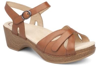 Women's Season Sandal by Dansko in Camel (Size 38 M)