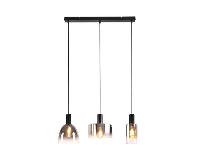 Bradstreet - suspension en métal, noir, l 55 cm, e27