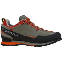 La Sportiva, Unisex, Wanderschuhe, Boulder X (45.5), Grau, Orange, Schwarz, Weiss